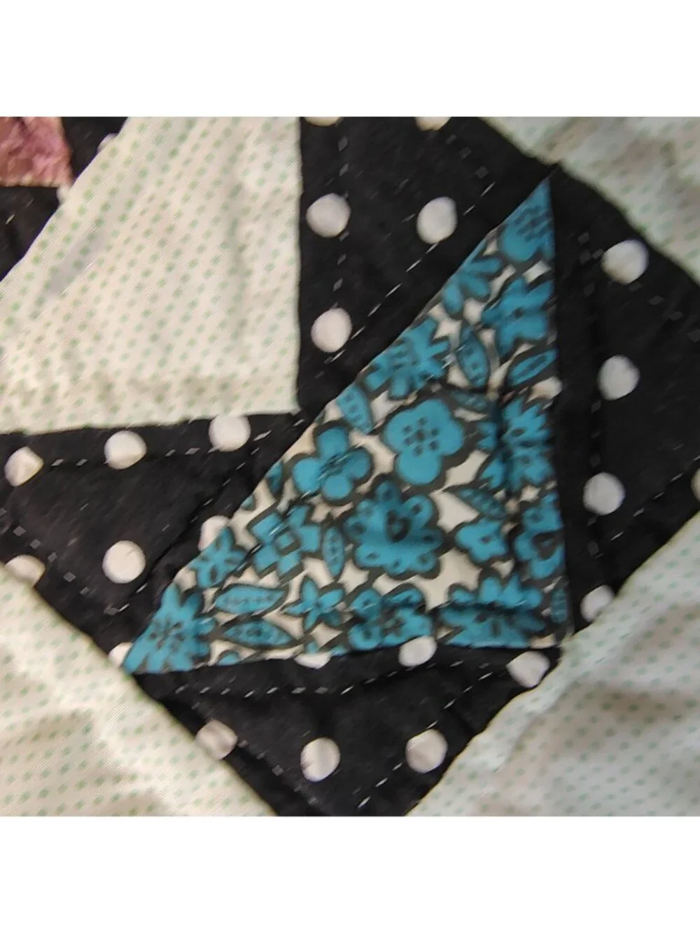 Patchwork Quilt Table Topper 28